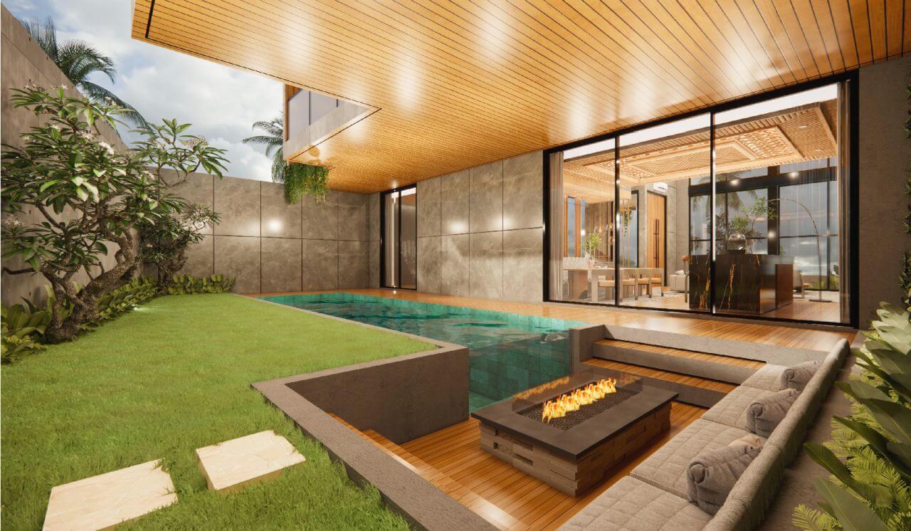 modern new 3 bedroom villa ungasan 2